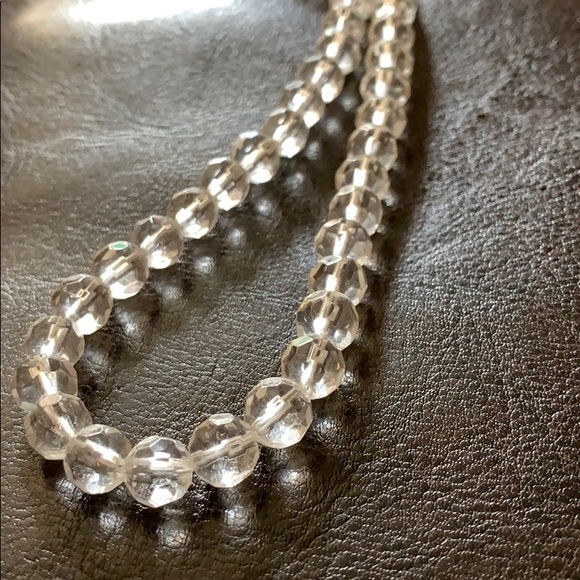 Clear Beaded Necklace - Picture 6 of 6